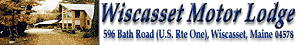 Coastal Maine Motels, Mid Coast Maine Lodging, Wiscasset Motor Lodge,