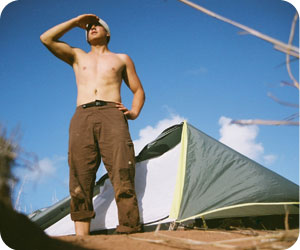 Maine camping