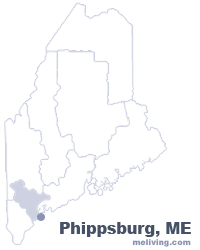 Phippsburg Maine  Map