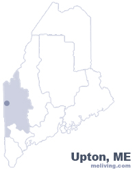 Upton Maine  Map