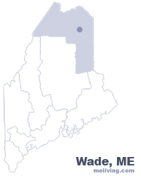 Wade Maine  Map