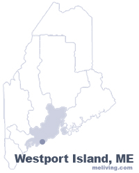Westport Island Maine  Map
